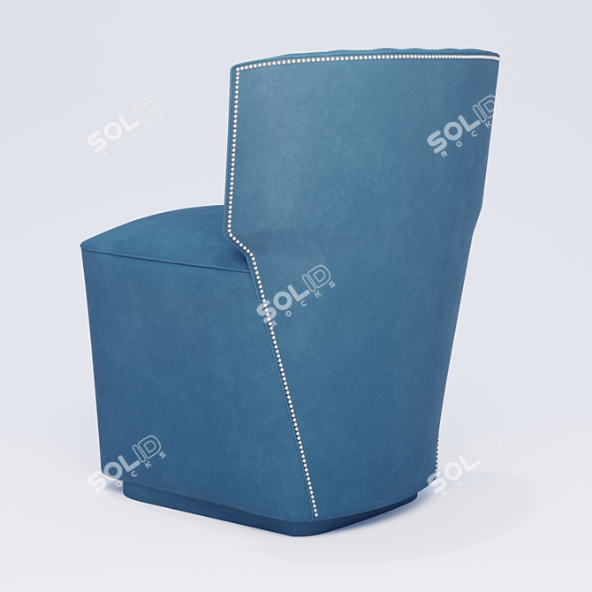 Modern Lipstick Swivel Chair 3D model image 3