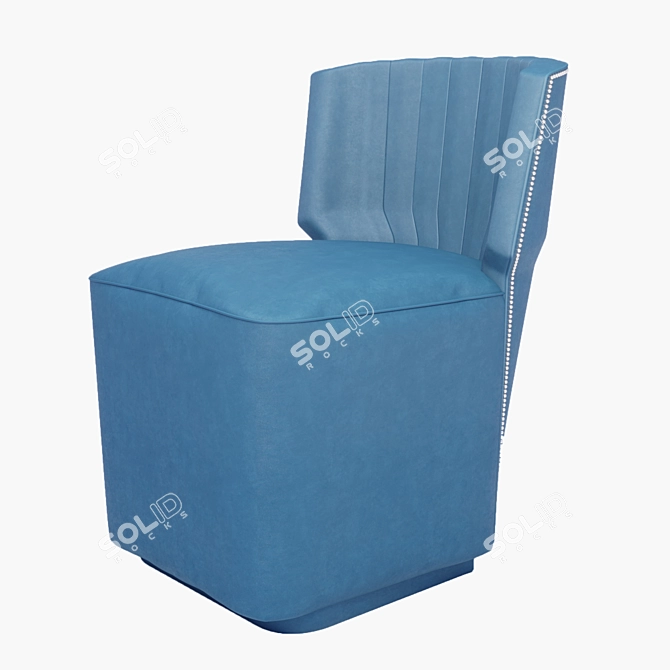 Modern Lipstick Swivel Chair 3D model image 6