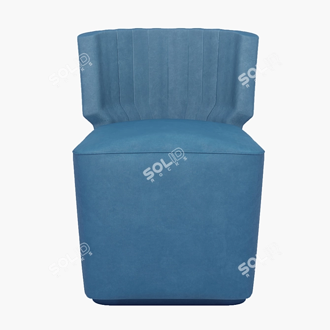 Modern Lipstick Swivel Chair 3D model image 7