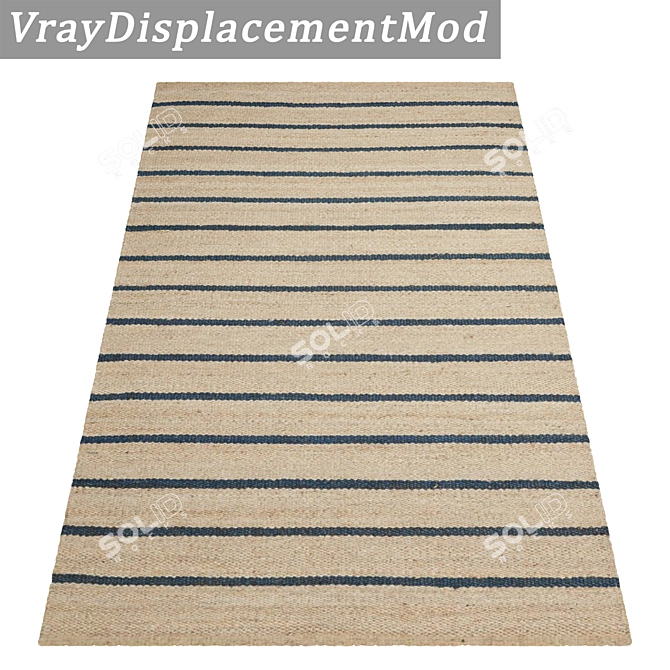 Luxury Carpets Set | High-Quality Textures 3D model image 3