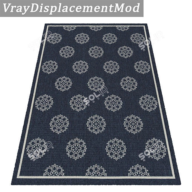 Luxury Carpet Set | High-Quality Textures 3D model image 3