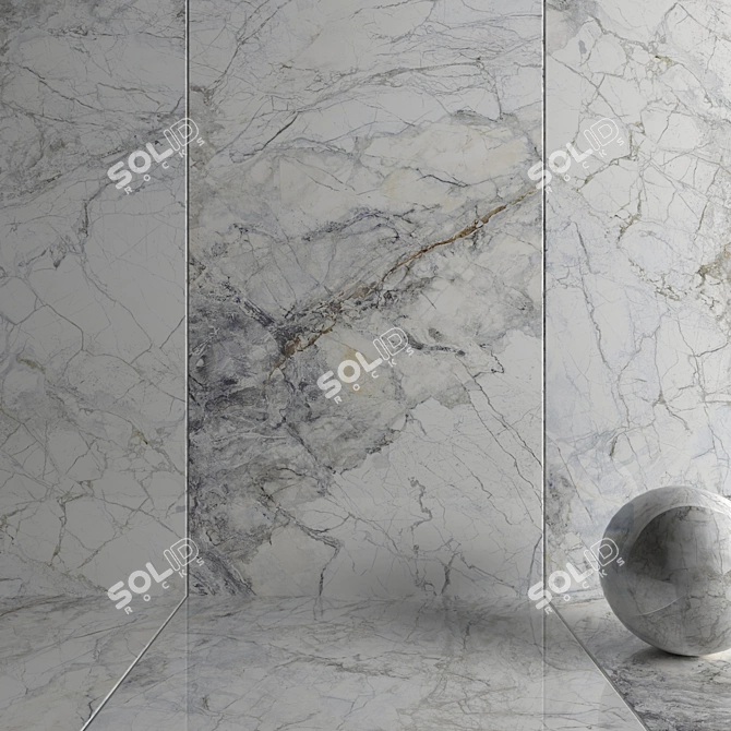 MUSEUM Supreme White Wall Tiles 3D model image 3