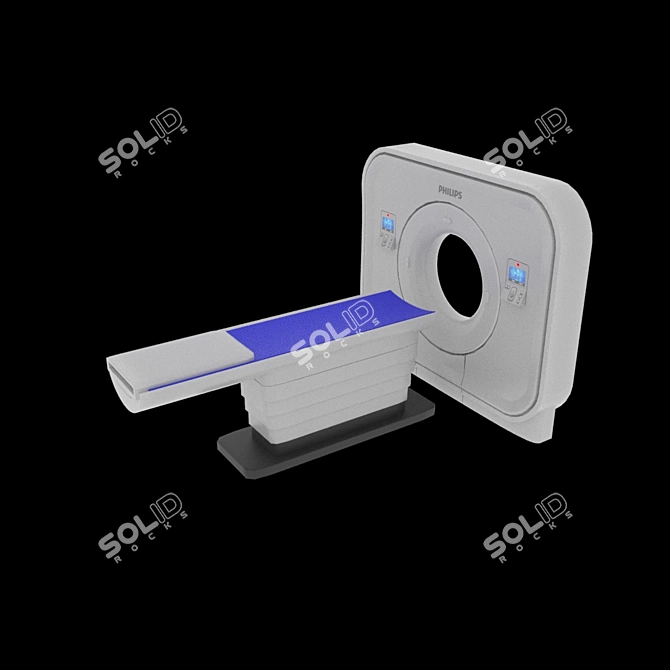 Title:  CT Imaging System 3D model image 2