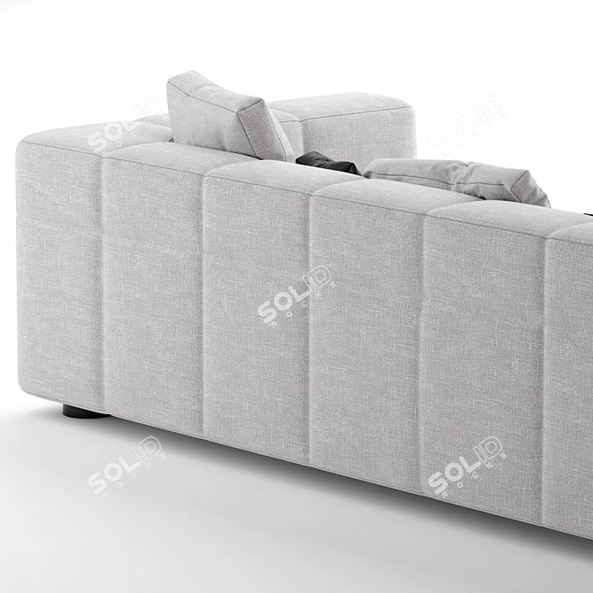  Sleek White Minotti Blazer 3D model image 3