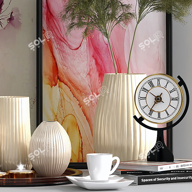 Elegant Decor Set: 17 3D model image 2