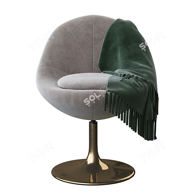 Contemporary Venus Chair: Elegant Design 3D model image 3
