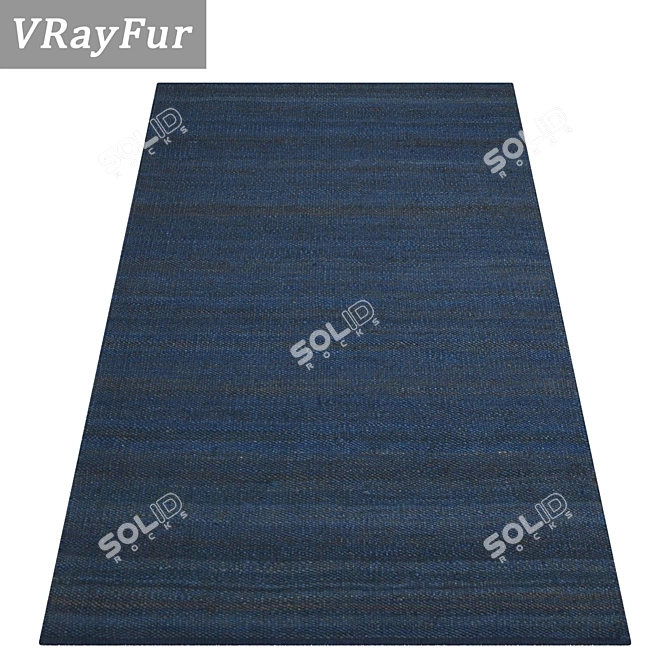 Luxury Carpet Collection: Set of 3 High Quality Textures 3D model image 2