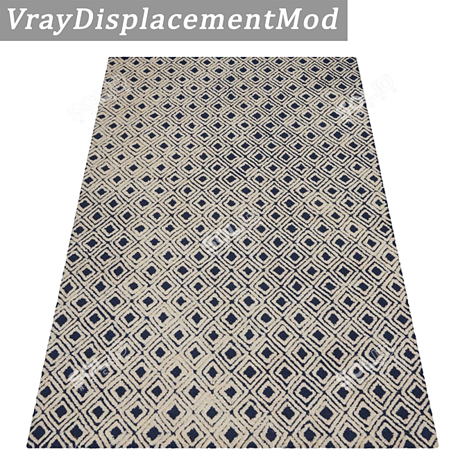 Luxury Carpets Collection - High-Quality Textures 3D model image 3