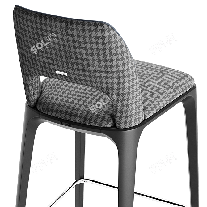 Modern Furman Chair Bar - Stylish Seating Solution 3D model image 3