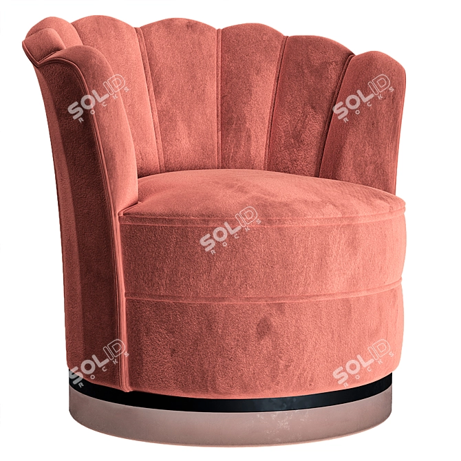 Rustic Mila: Vintage-inspired 3D Furniture 3D model image 4