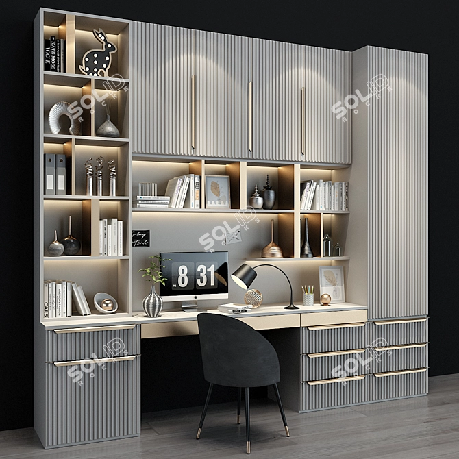 Elegance Collection: Modern Furniture Set 3D model image 2