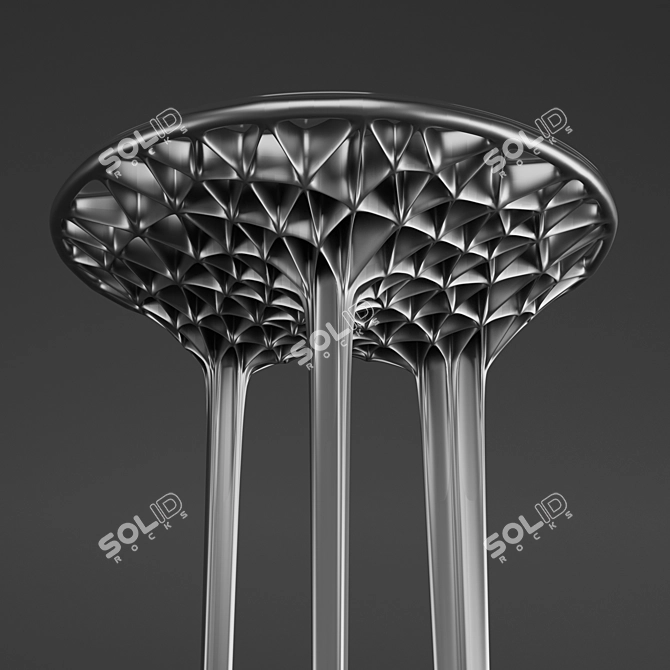 Sedona Sandstone Tables & Stool 3D model image 2