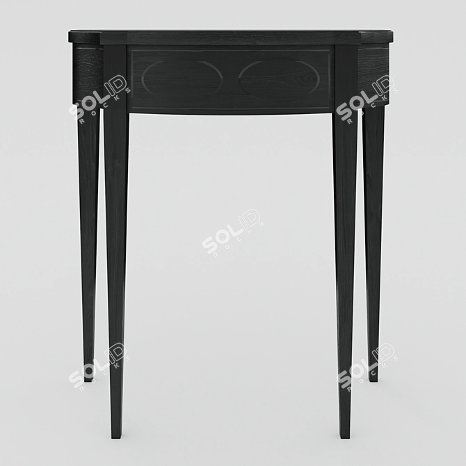 Soul Wood Console: Timeless Elegance 3D model image 1