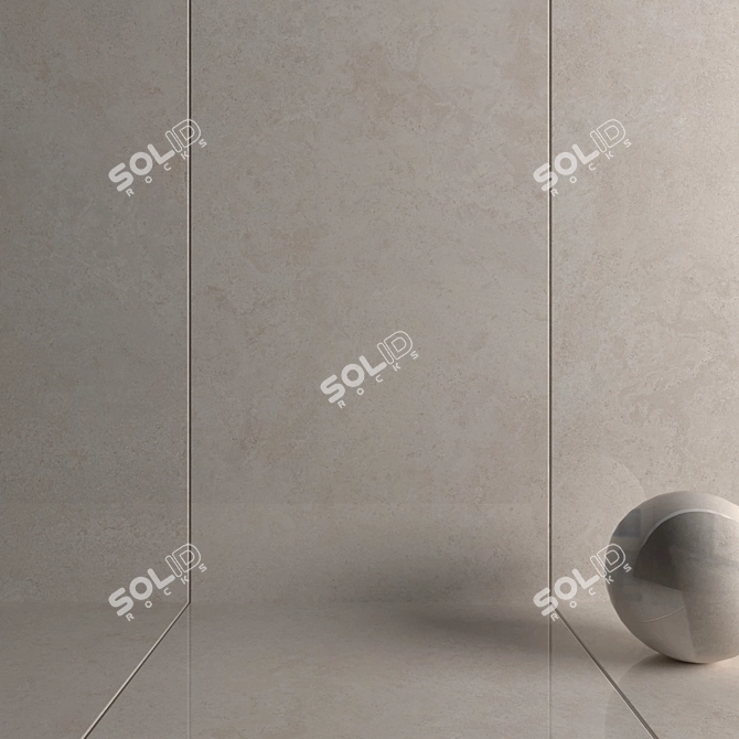 Museum Lava Oat Wall Tiles 3D model image 3