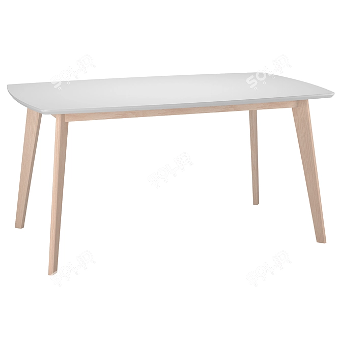 Functional Dining Table Set 3D model image 2