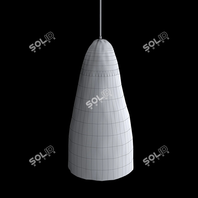Modern Minimalist Papie Pendant Lamp 3D model image 2