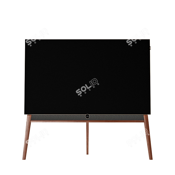 Loewe BILD 5.55: OLED TV & 4 Stand Colors 3D model image 1
