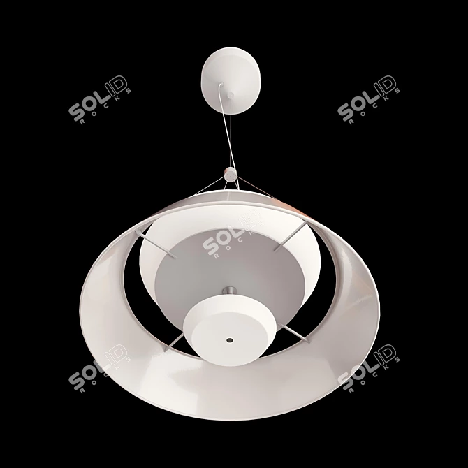 Enchanting Eden Pendant Lamp 3D model image 5