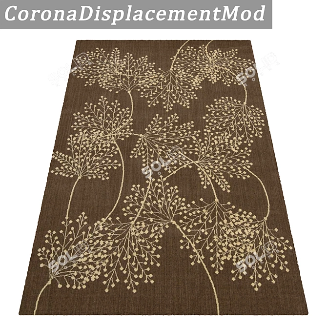 Title: Luxury Carpet Set: High-Quality Textures and Versatile Design 3D model image 4