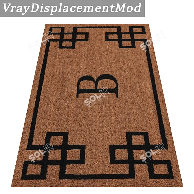 Luxury Carpet Set: High-Quality Textures 3D model image 3