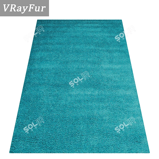 Luxury Carpet Set: High-Quality Textures 3D model image 2