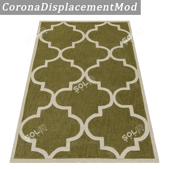 Luxury Rug Set: High-Quality, Versatile Carpets 3D model image 4