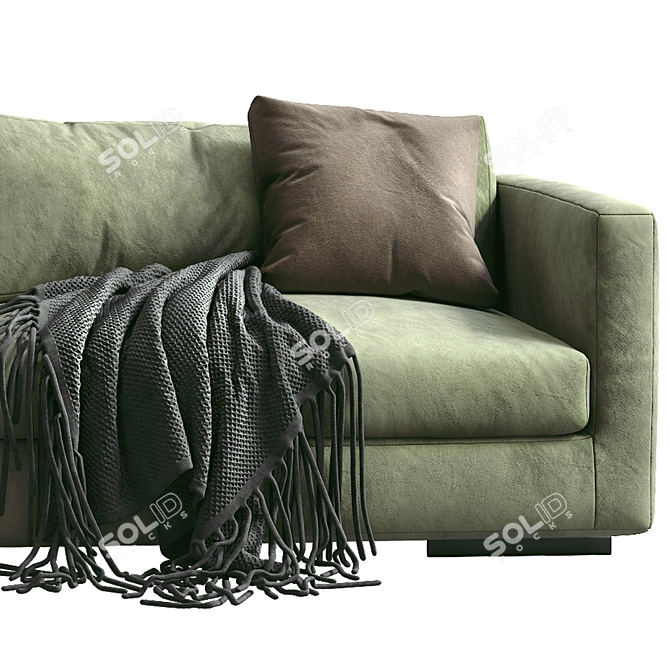 Flexform Magnum Sofa 3D model image 2