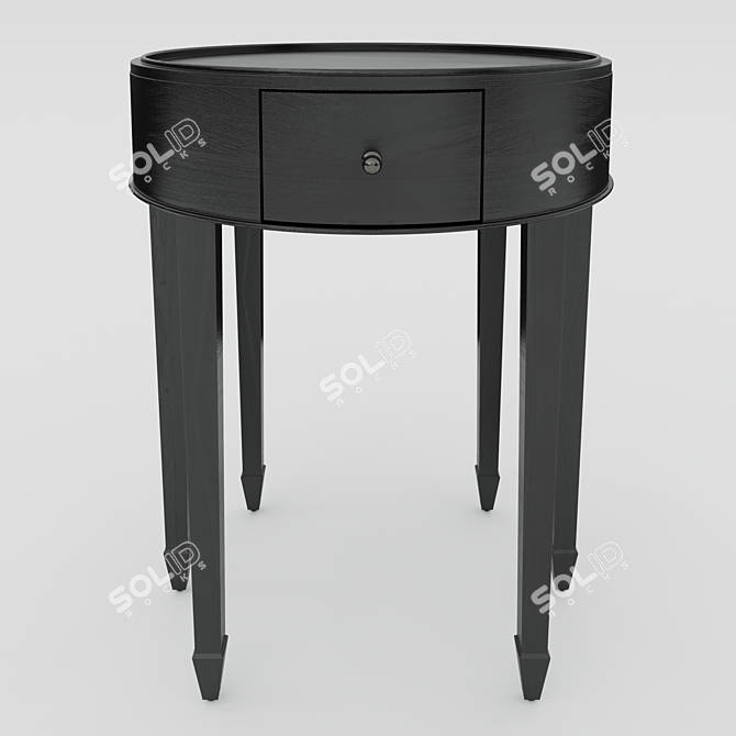 Soul Wood Coffee Table: Rustic Elegance 3D model image 1