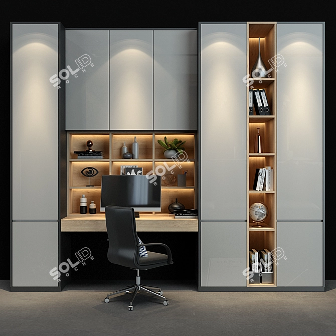 Versatile Storage Solution, Cabinet Furniture_065 3D model image 1