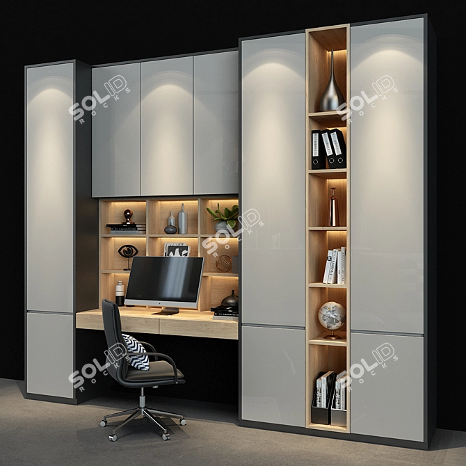 Versatile Storage Solution, Cabinet Furniture_065 3D model image 2