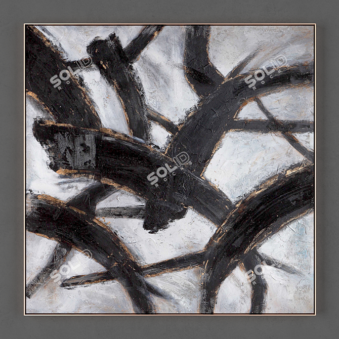 Abstract Frames Collection 3D model image 1