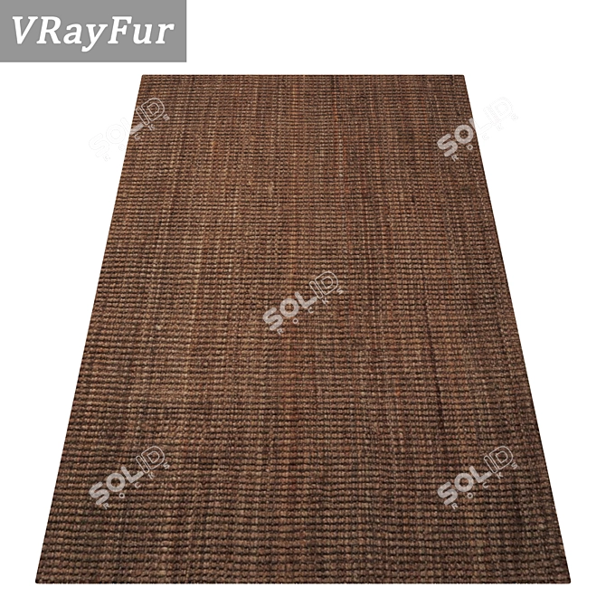 Luxury Carpet Set: High-Quality Textures 3D model image 2