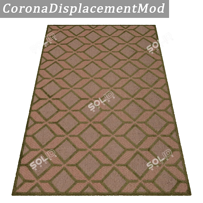 Luxury Carpet Set: High-Quality Textures 3D model image 4