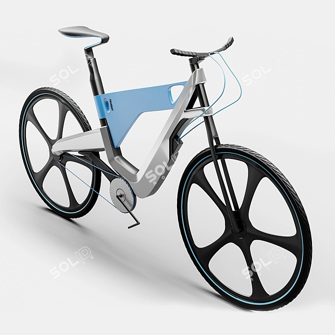 Peugeot Bike: High-Quality Model 3D model image 2