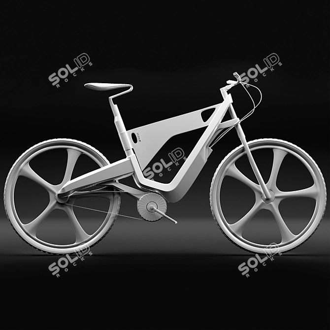 Peugeot Bike: High-Quality Model 3D model image 5