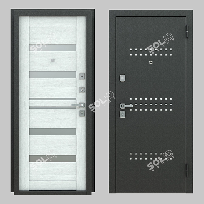 Prima Fortezza MB03: Exquisite Italian Design 3D model image 1