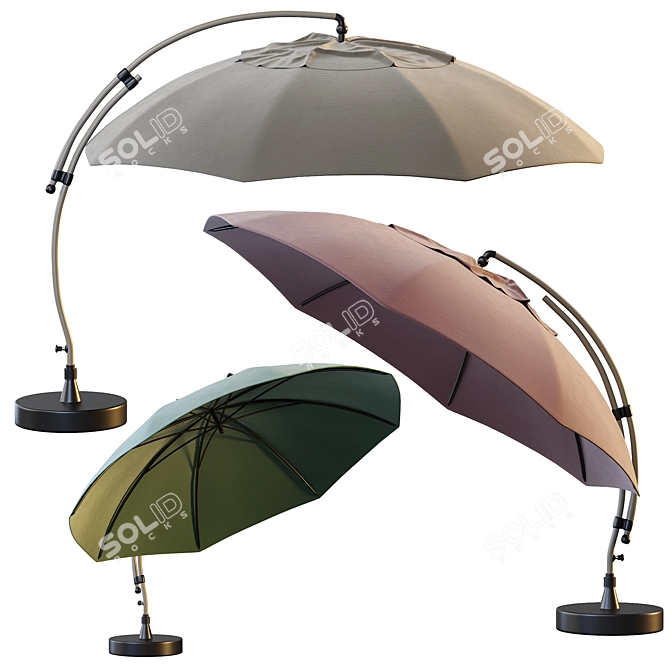 Swivel Shade Solution 3D model image 1