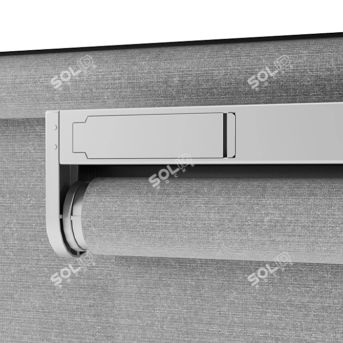 KADRILJ Roller Blind | Adjustable Length | 5 Width Options 3D model image 2