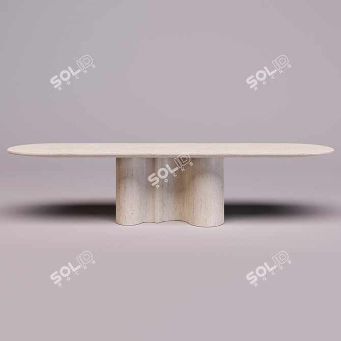 Sleek Alvar 2: Modern Millimeter-perfect Furniture 3D model image 1