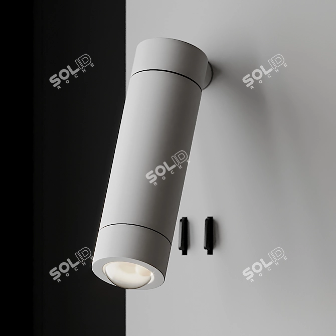 Elegant Murale Dorchester Luminaire 3D model image 3