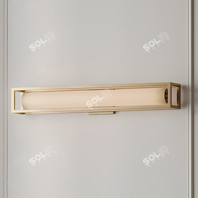 Elegant Lochwood Wall Sconce 3D model image 4