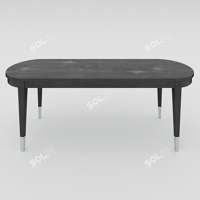 Soul Wood Dining Table SO-004 3D model image 2