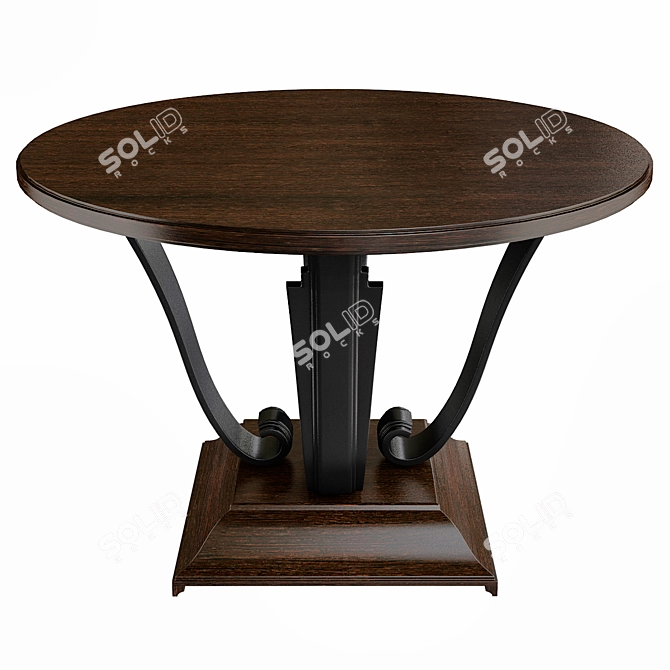 Elegant Java Cafe VarnishBlack Satin 3D model image 1