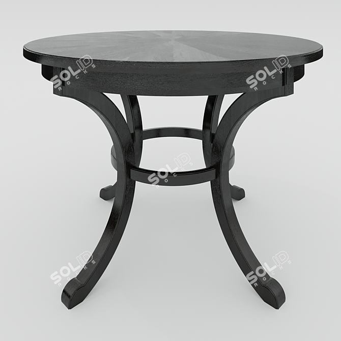 Soul Wood Dining Table 3D model image 1