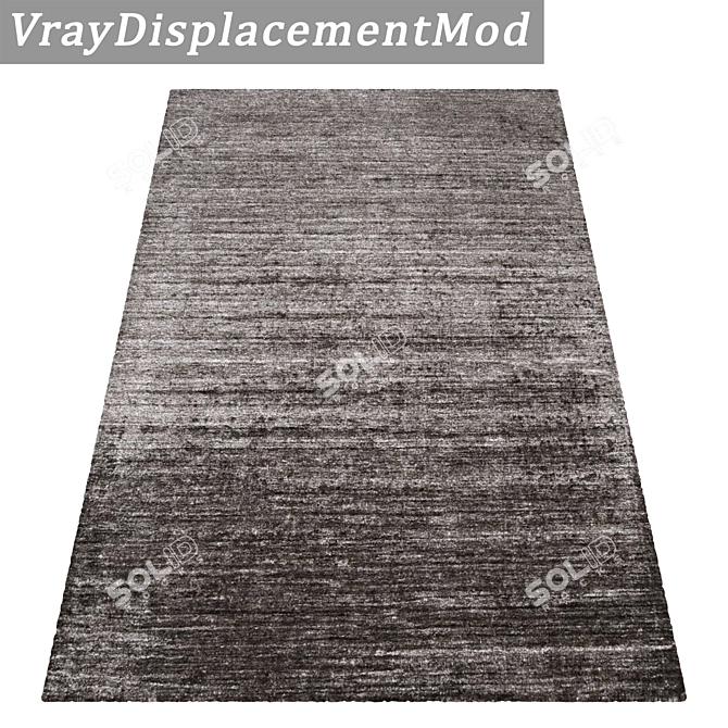 Luxury Textured Carpets Set 3D model image 3