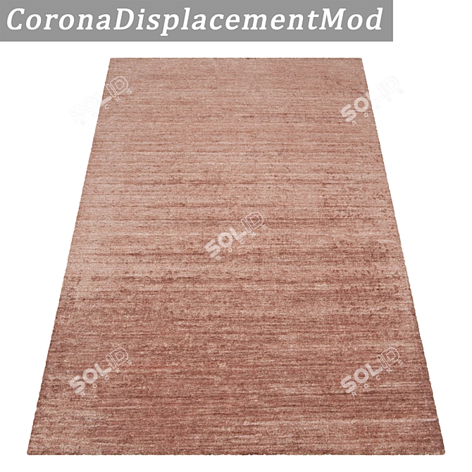 Luxury Textured Carpets Set 3D model image 4