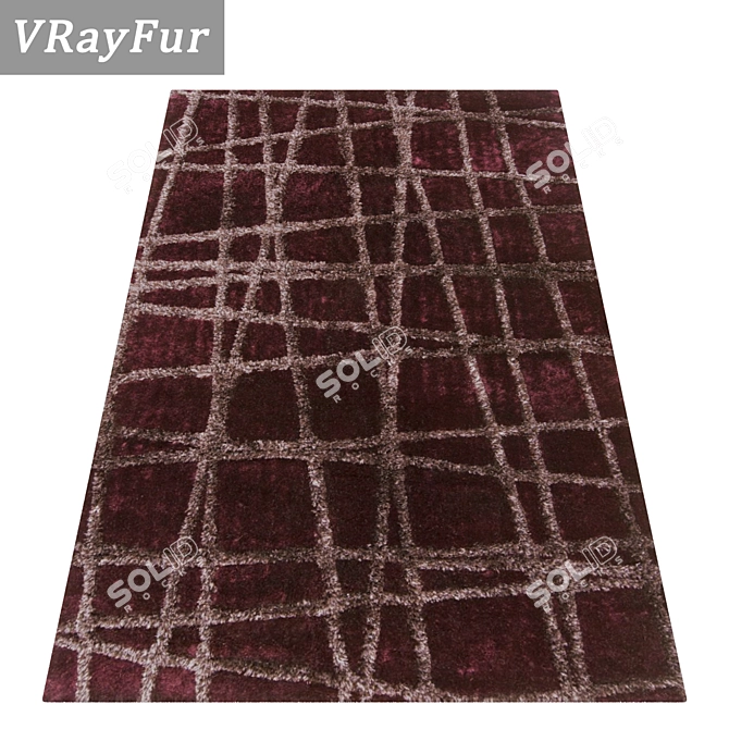 Luxury Carpet Set | High-Quality Textures 3D model image 2