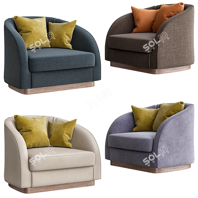 Tropical Breeze Chair 3D model image 1