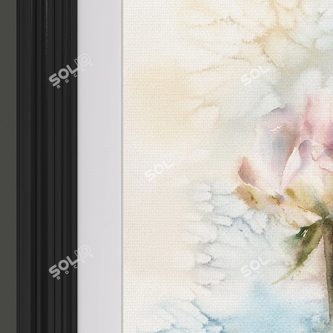 Title: Modern Magnolia Art Collection 3D model image 2