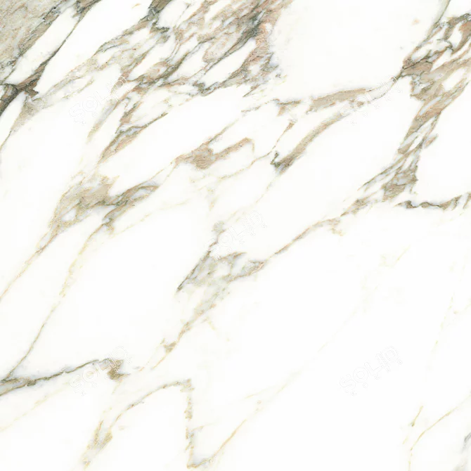 Elegant Marble Wall Tiles: Macchia Vecchia Collection 3D model image 4